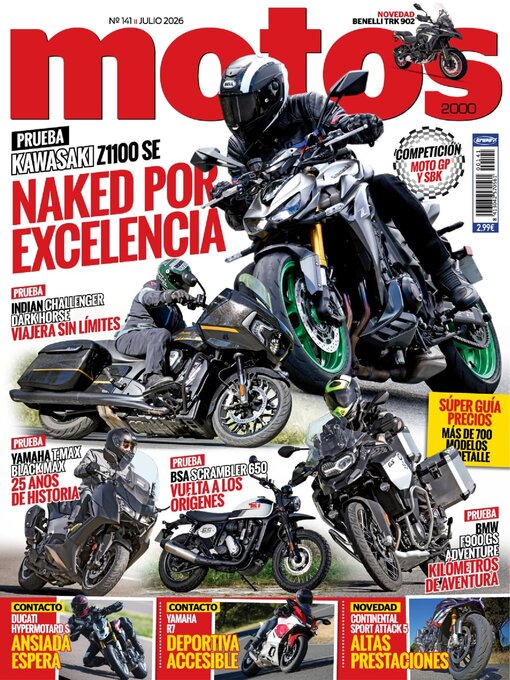 Cover image for Motos 2000